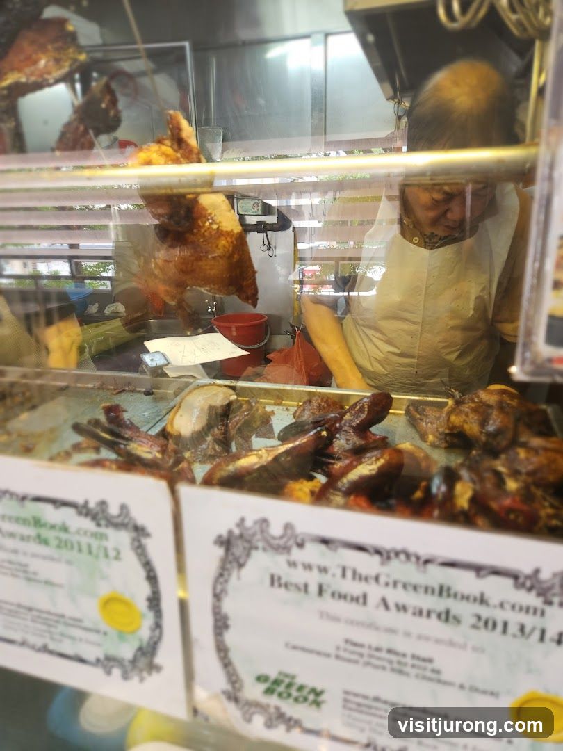 Food Display with Awards