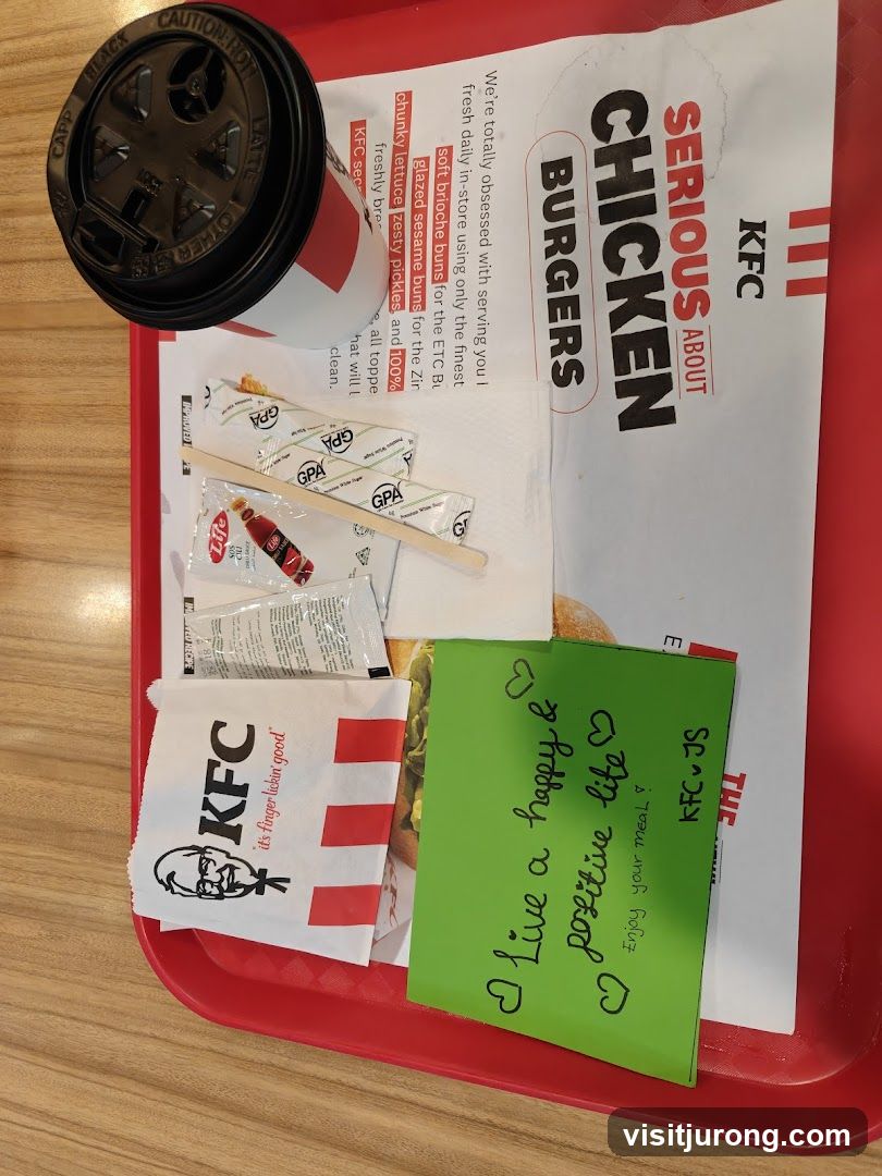 KFC Meal Tray