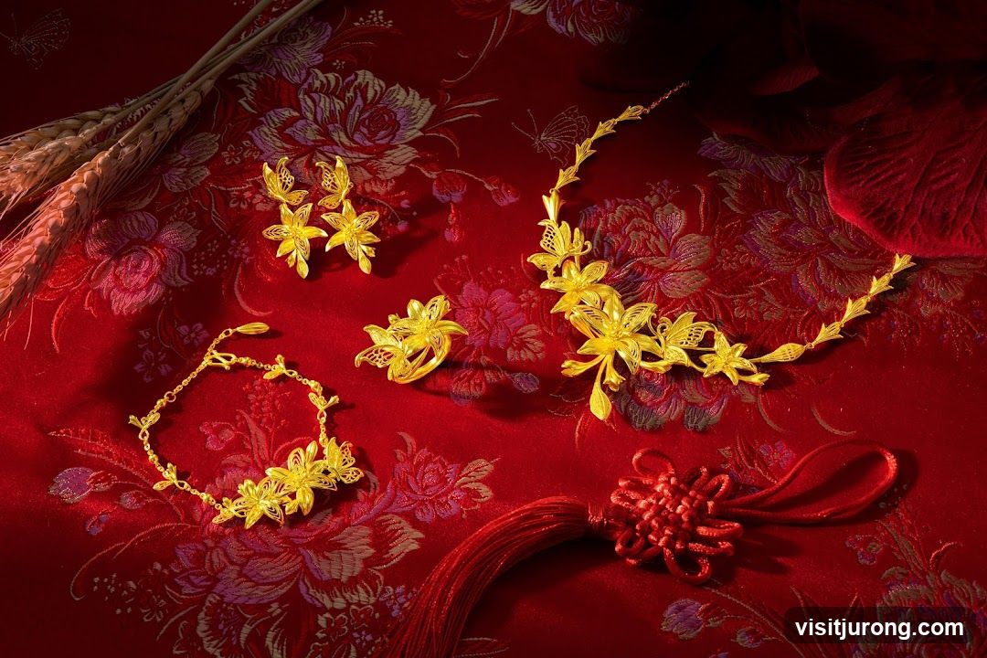 Gold Jewelry Set