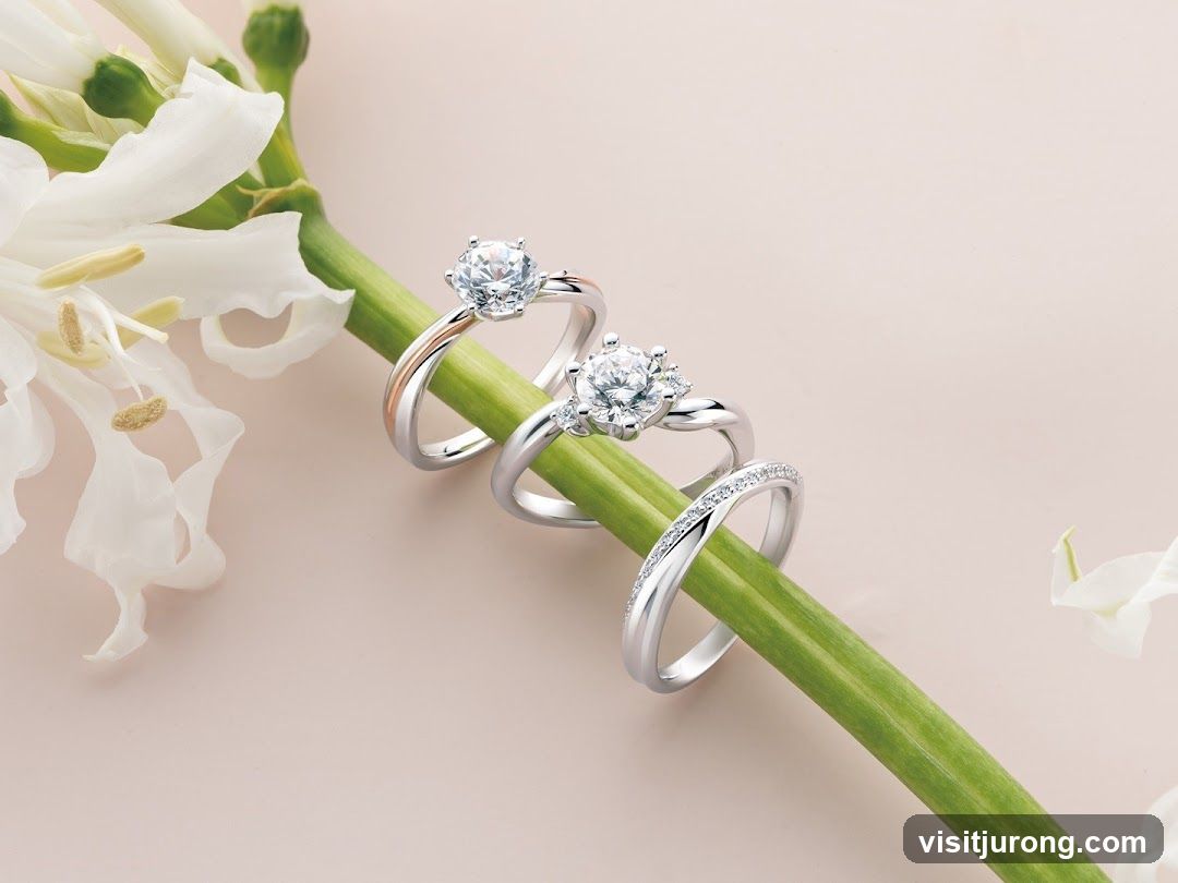 Diamond Rings on a Green Stem