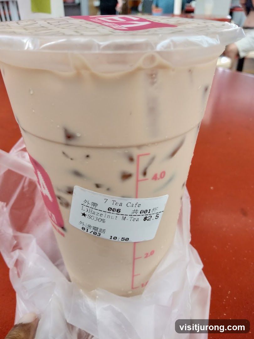 Hazelnut Milk Tea