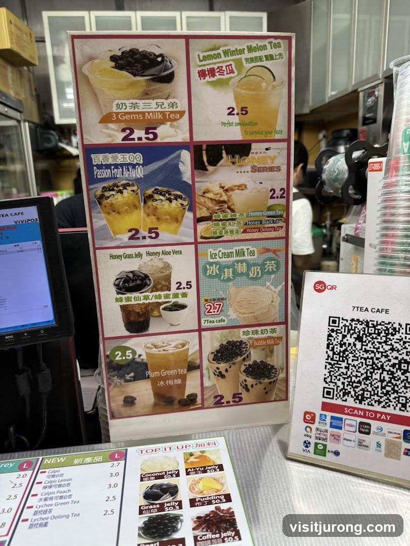 7TEA CAFE Menu