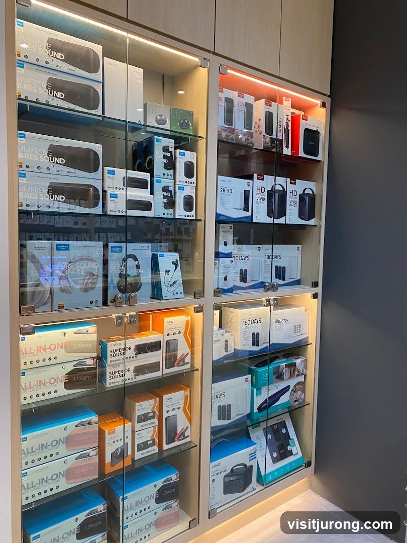 Electronics Store Display