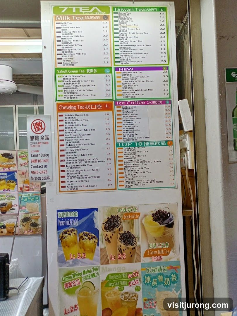 7TEA Menu