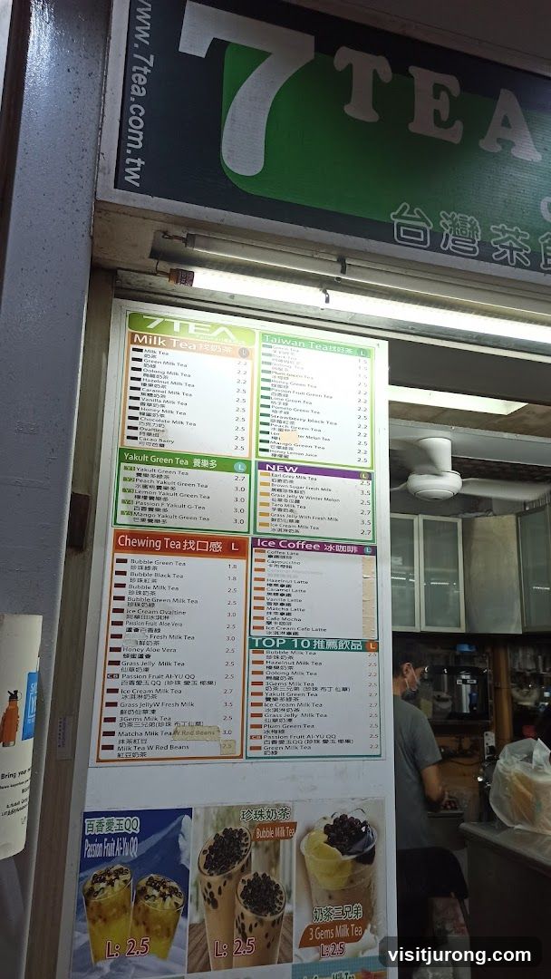 7 TEA Menu