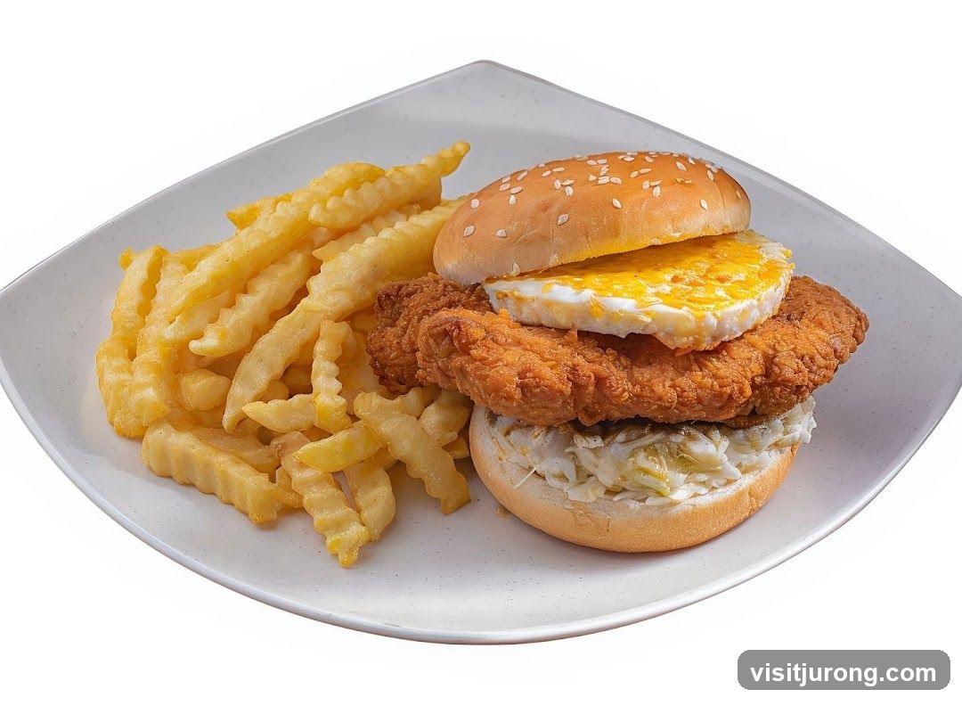 Chicken Sandwich with Fries