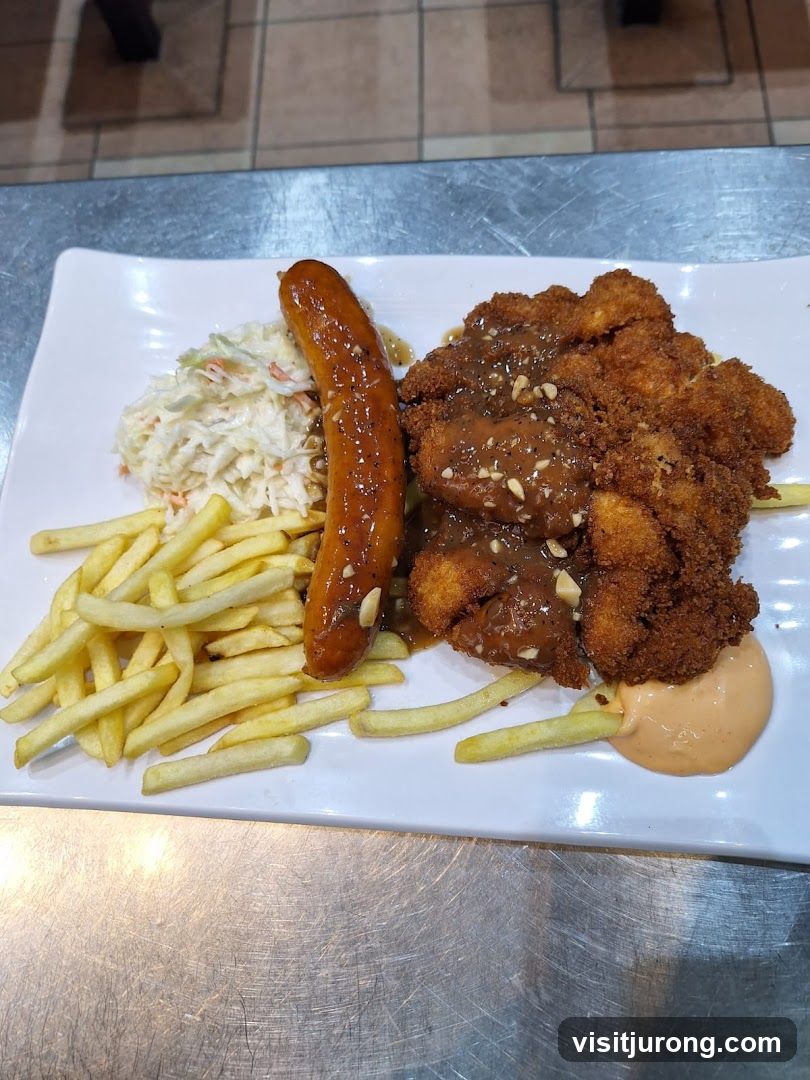 Chicken Schnitzel Platter