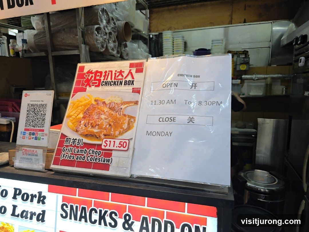 Chicken Box Menu and Information