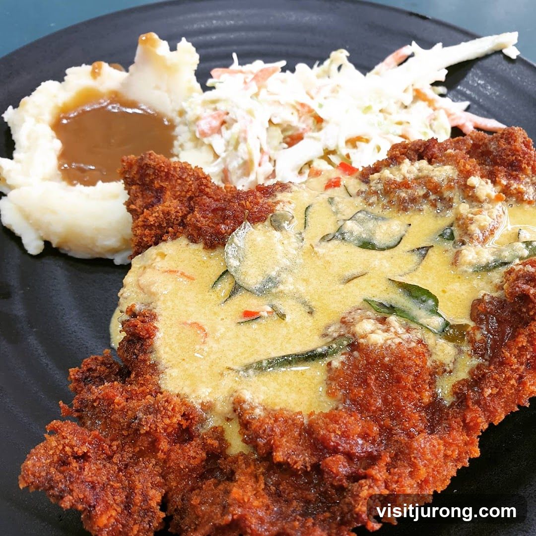 Crispy Chicken with Curry Sauce