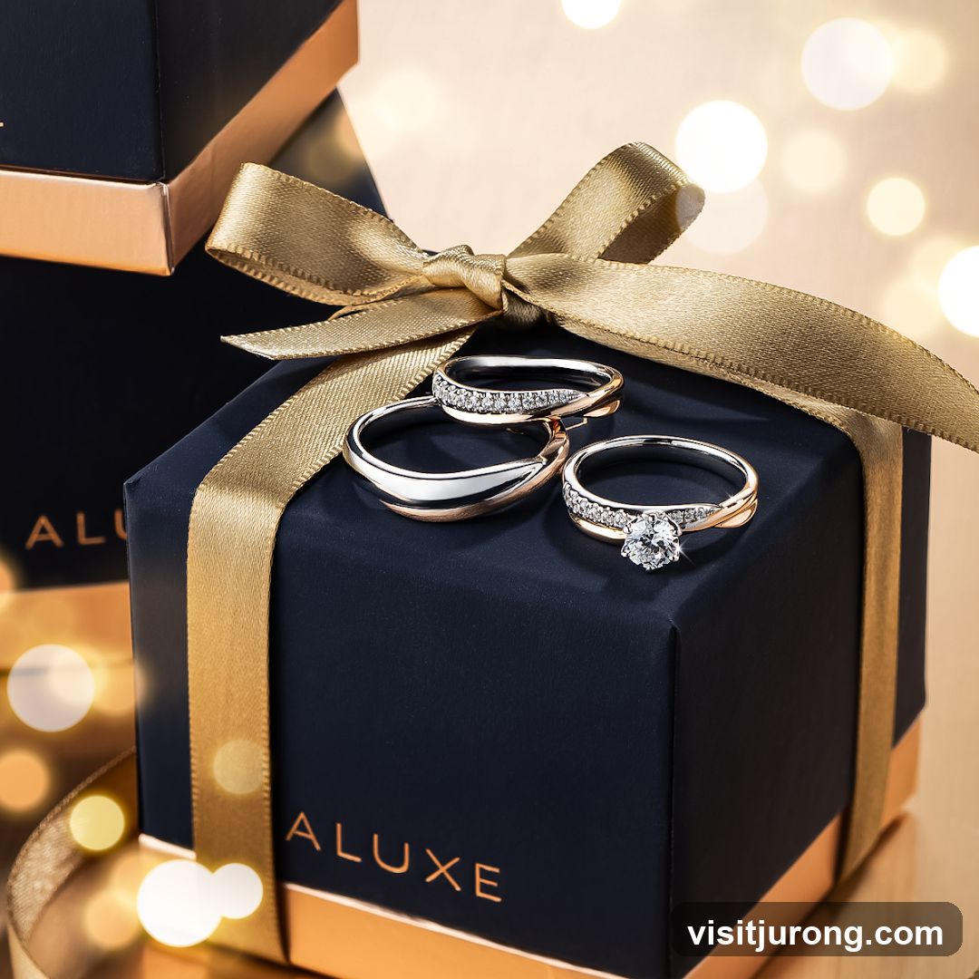 Jewelry Gift Box with Rings