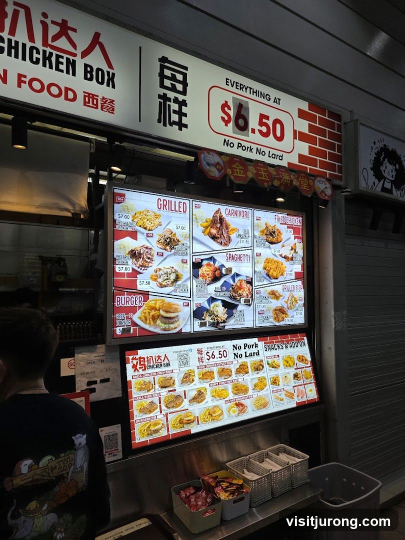 Chicken Box Menu