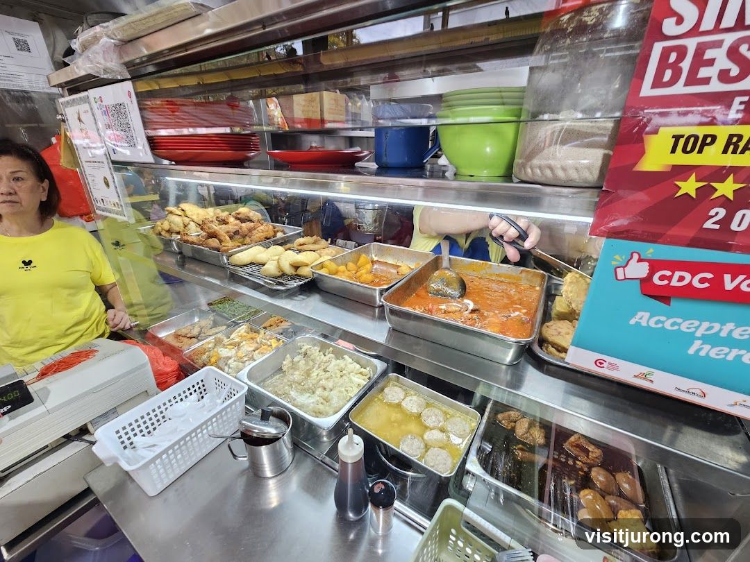 Food Stall Display