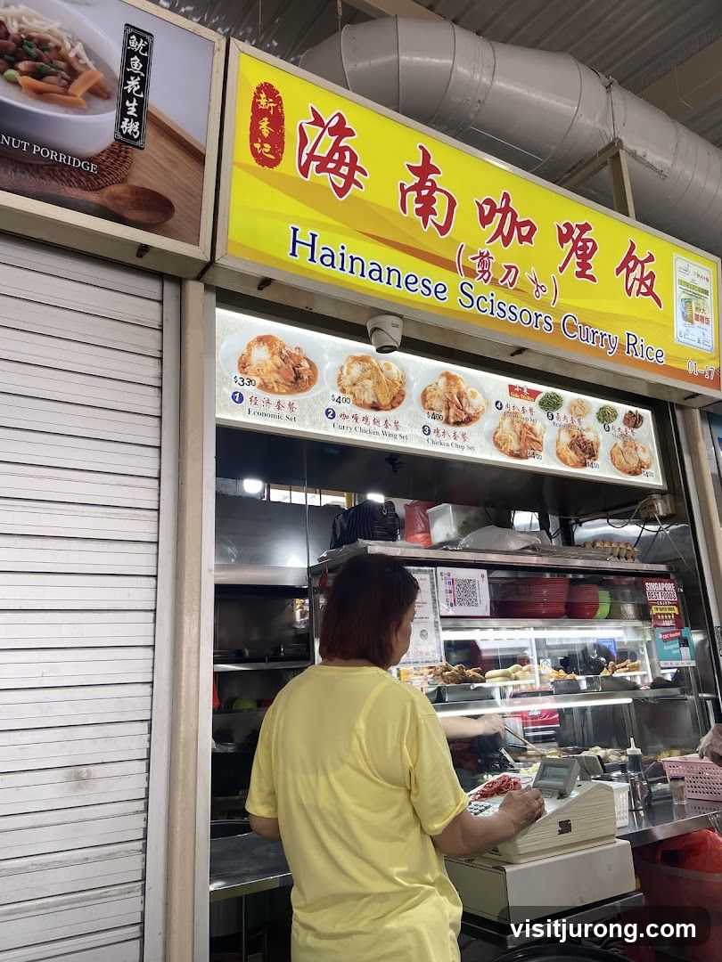 Singtaste Hainanese Scissors Curry Rice