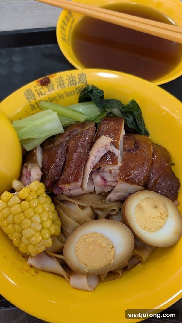 Soy Sauce Chicken Noodles