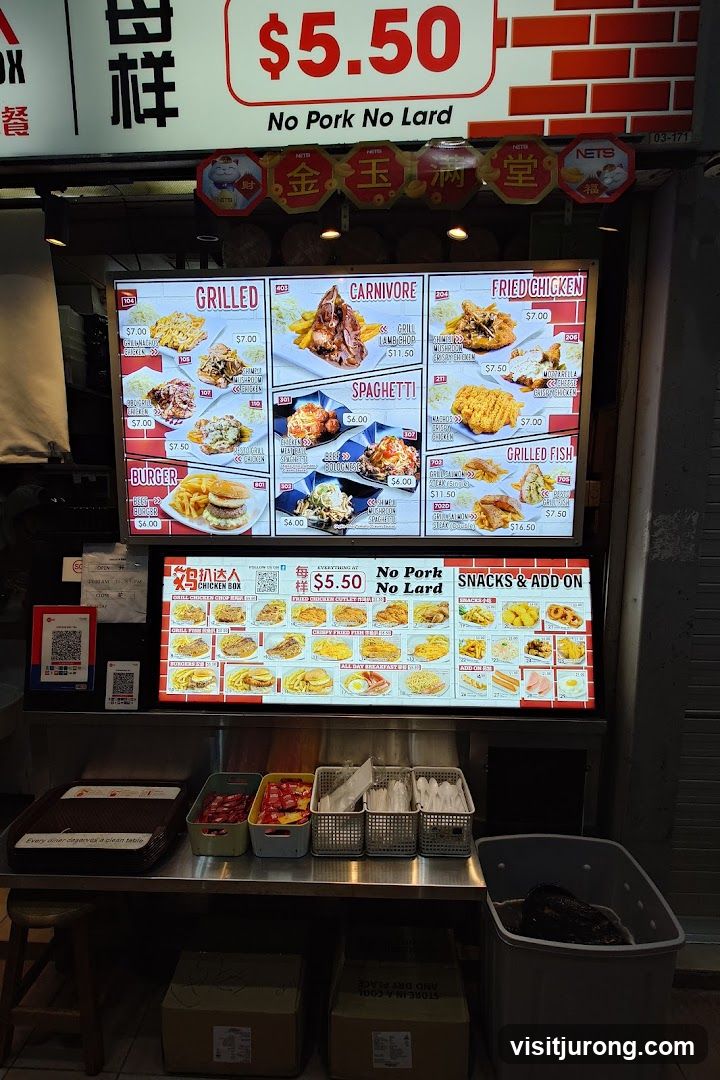 Food Stall Menu