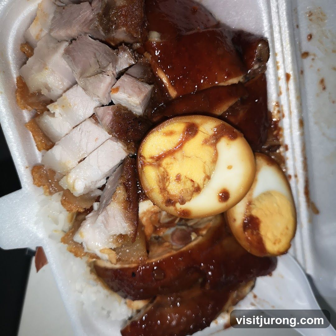 Roast Meats and Egg Rice
