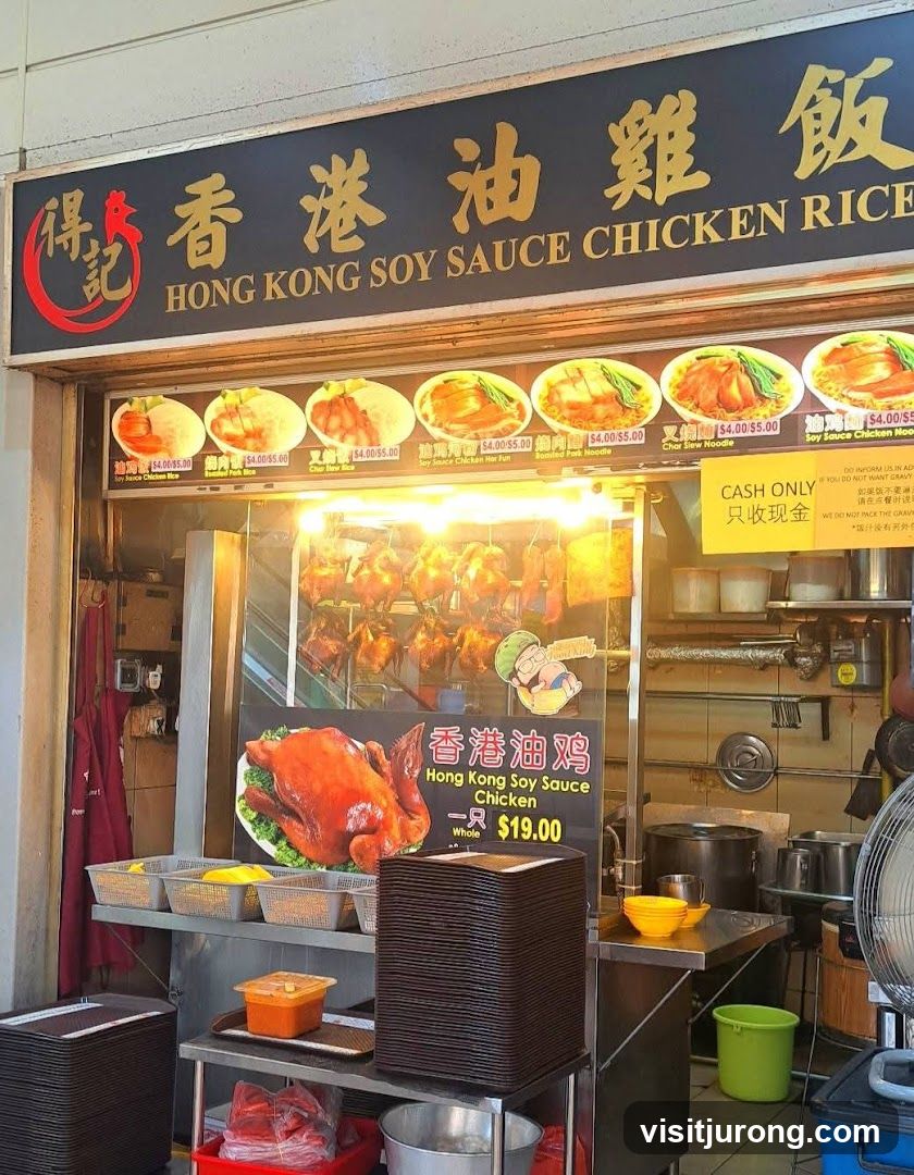 Hong Kong Soy Sauce Chicken Rice and Noodle (得记香港油雞飯.麵)