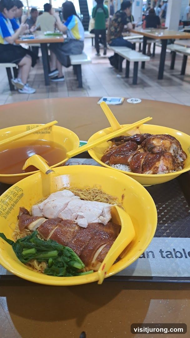Chicken Rice and Noodles