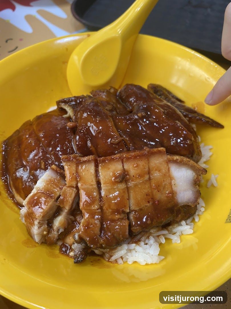 Roast Pork and Duck Rice