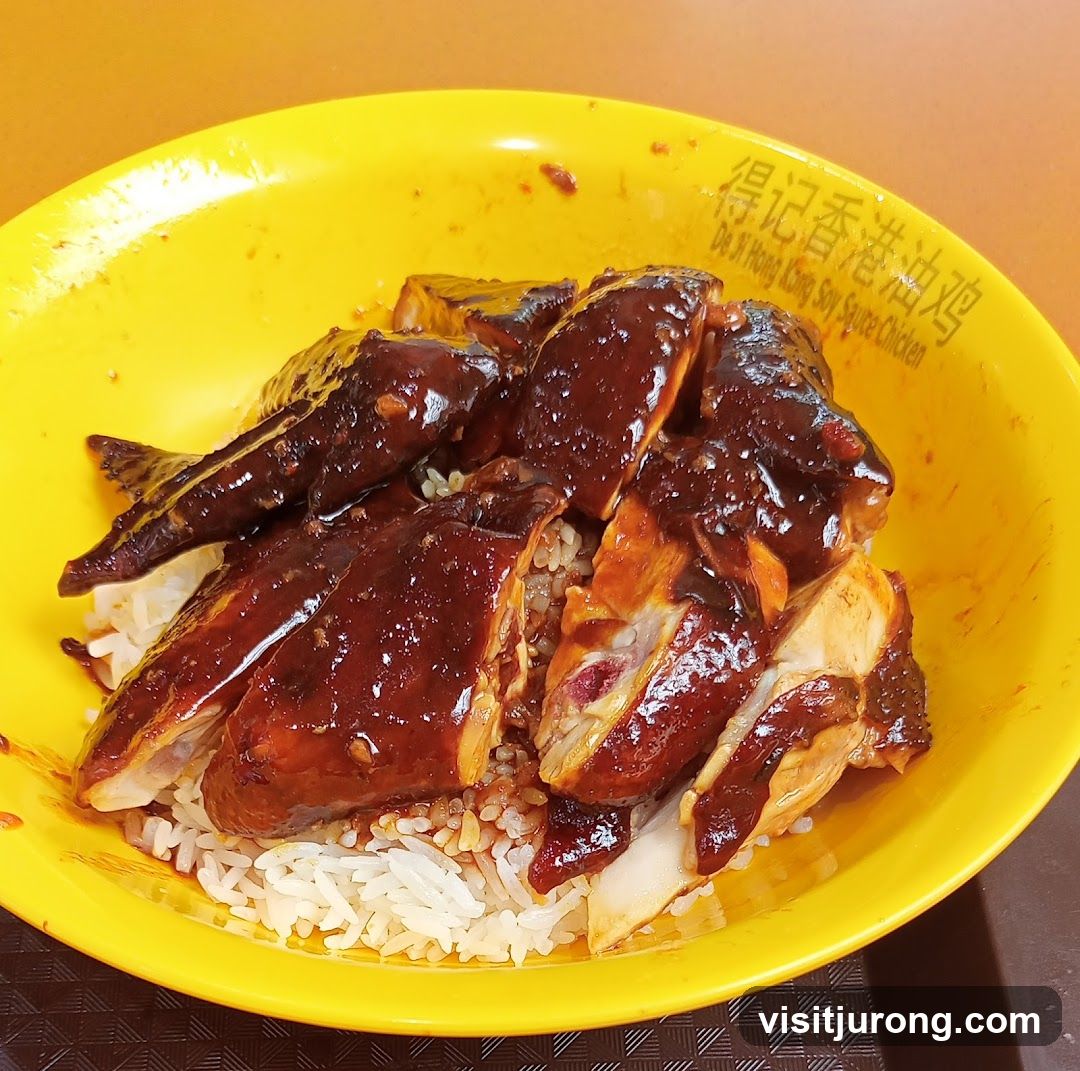 Soy Sauce Chicken Rice