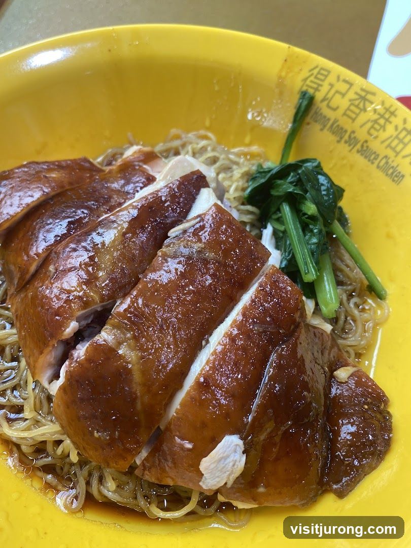 Soy Sauce Chicken Noodles