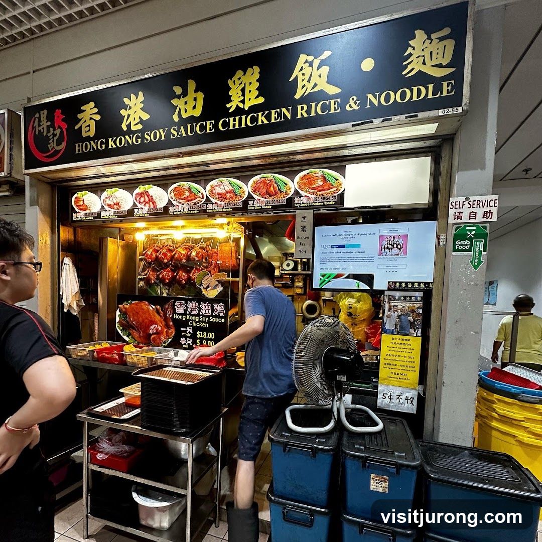 Hong Kong Soy Sauce Chicken Rice & Noodle