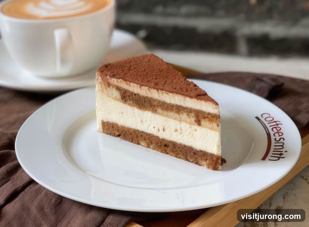 Tiramisu Slice with Coffee