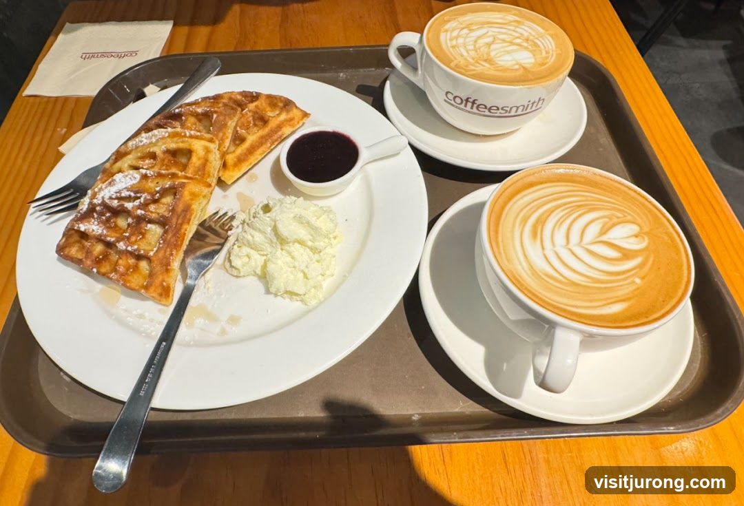Waffles and Coffee