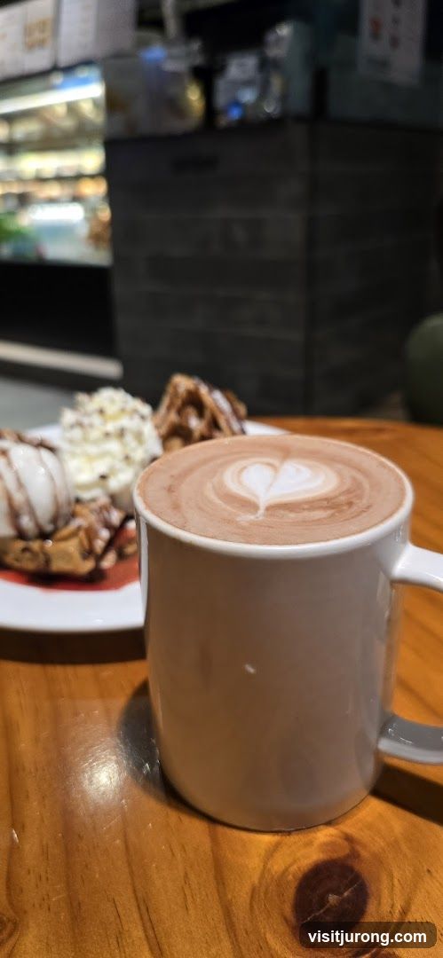 Hot Chocolate and Waffles