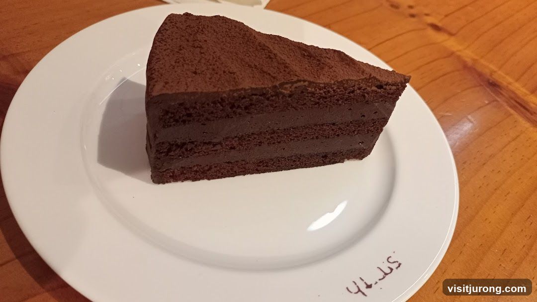 Chocolate Cake Slice