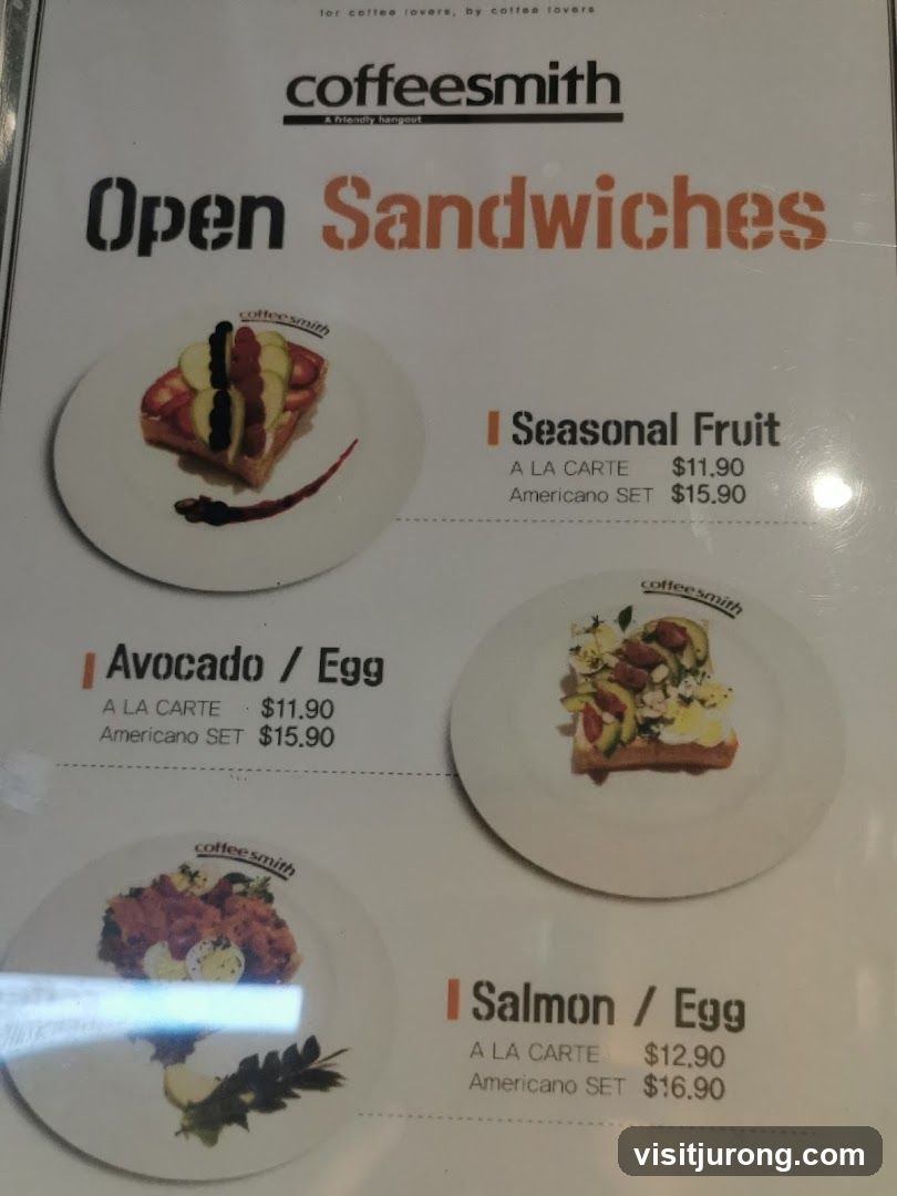 Coffeesmith Open Sandwiches
