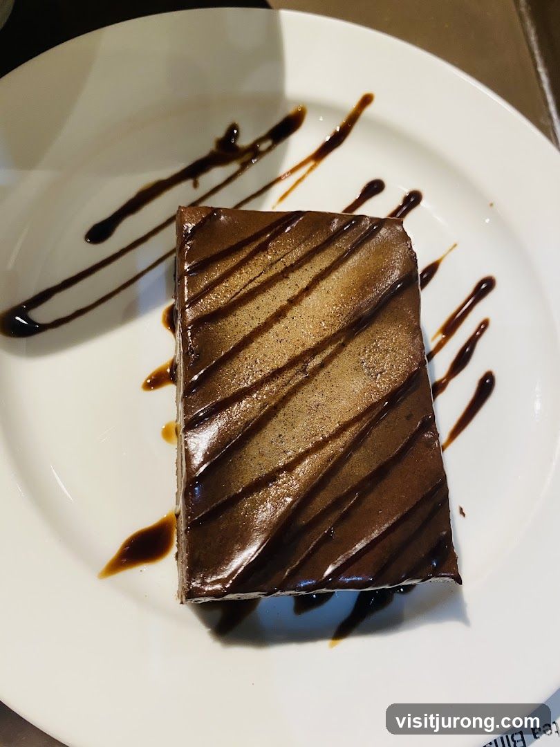 Chocolate Cake Slice
