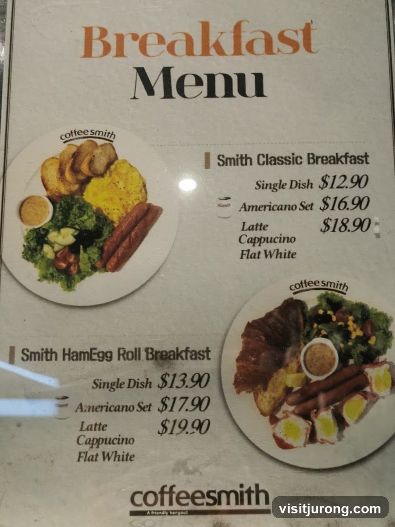 Breakfast Menu
