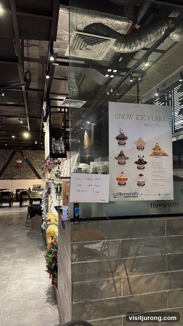 Snow Ice Flake Menu