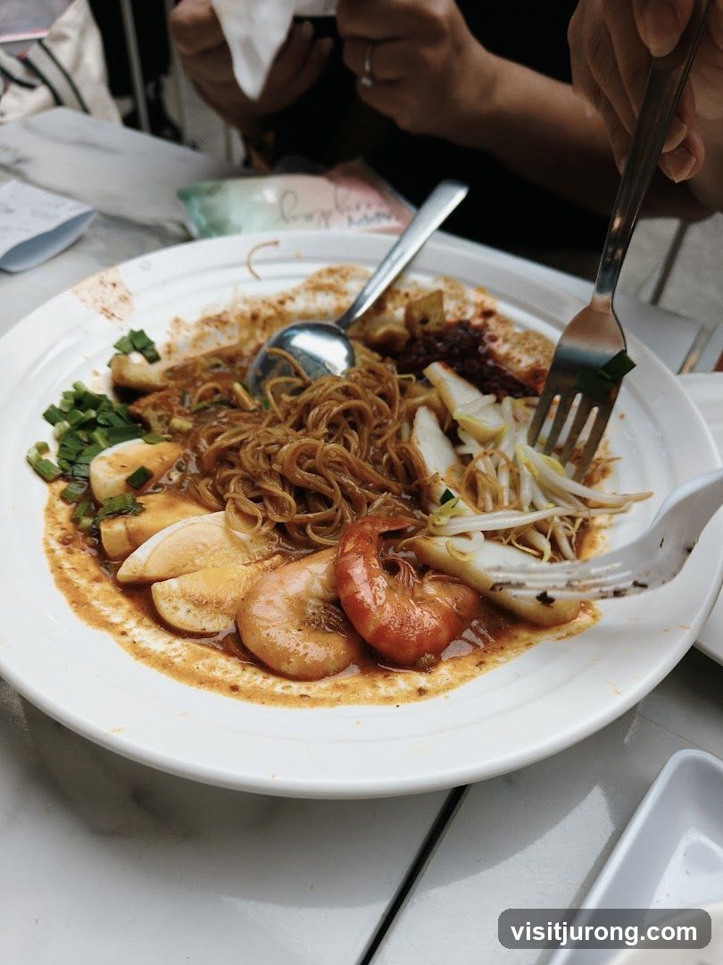 Noodles with Shrimp and Egg