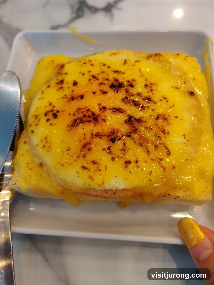 Toasted Sandwich with Melted Cheese