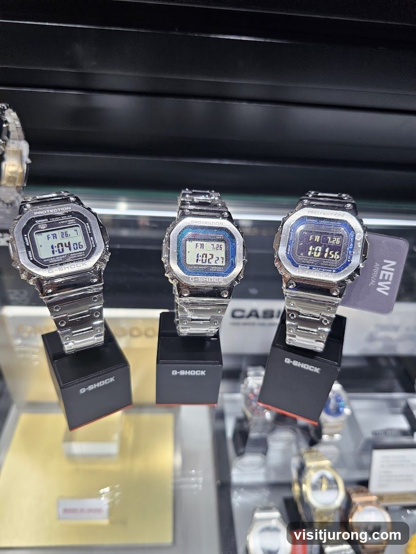 G-Shock Watches Display