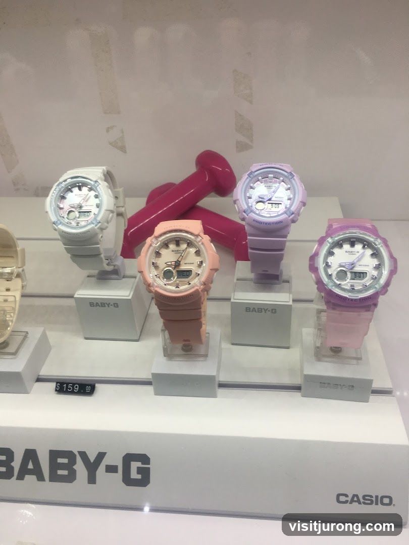 Baby-G Watches Display