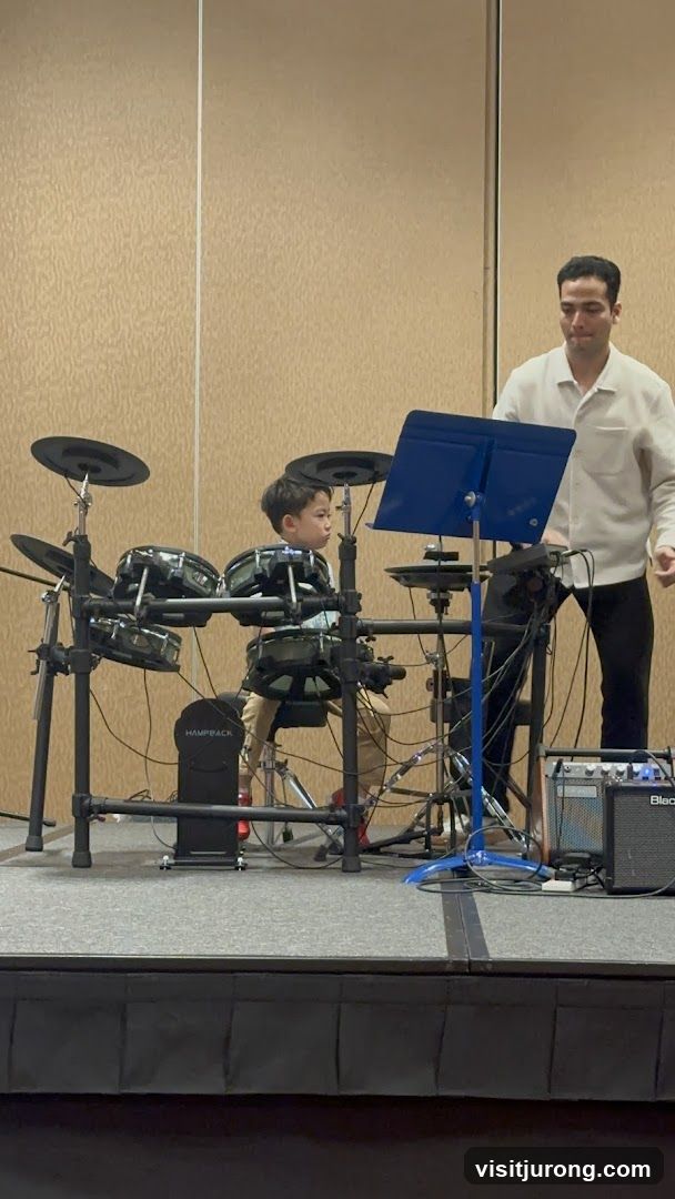 Drum lesson