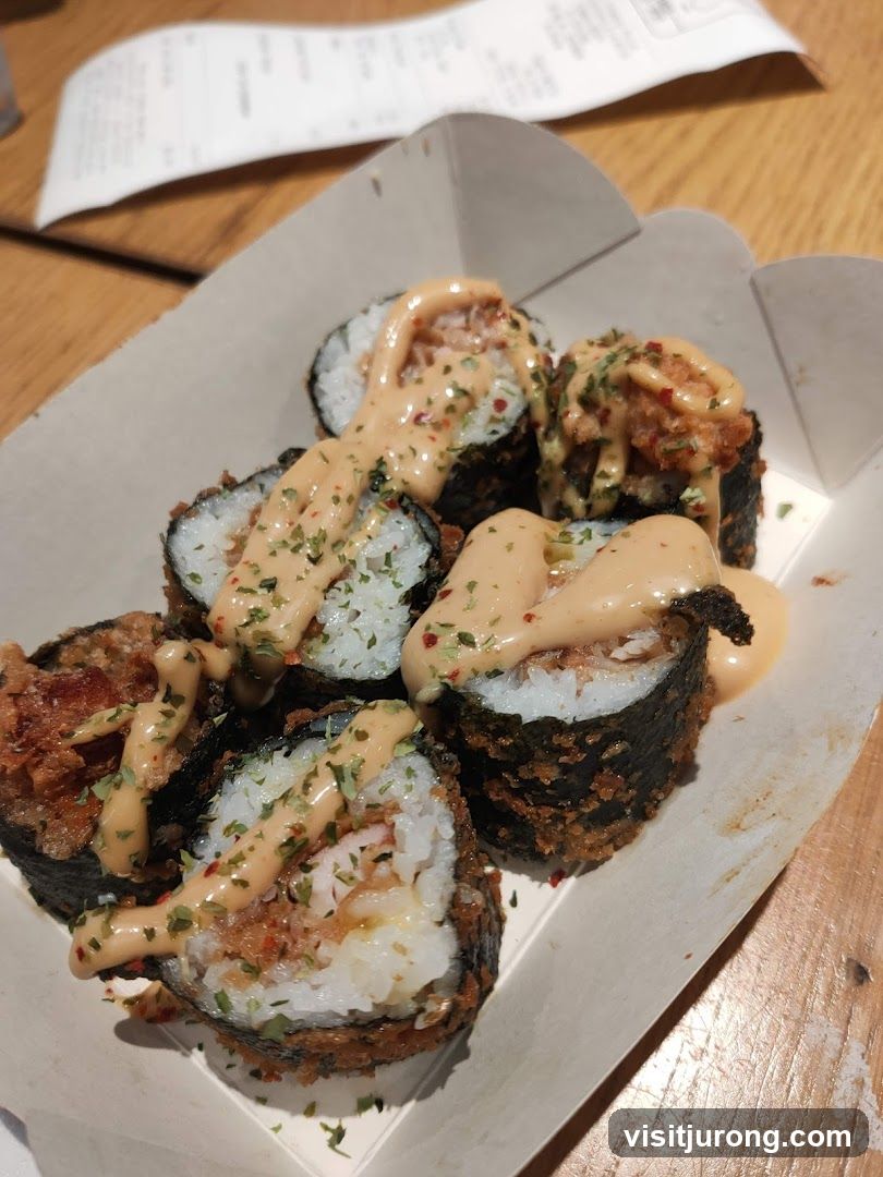 Fried Sushi Rolls