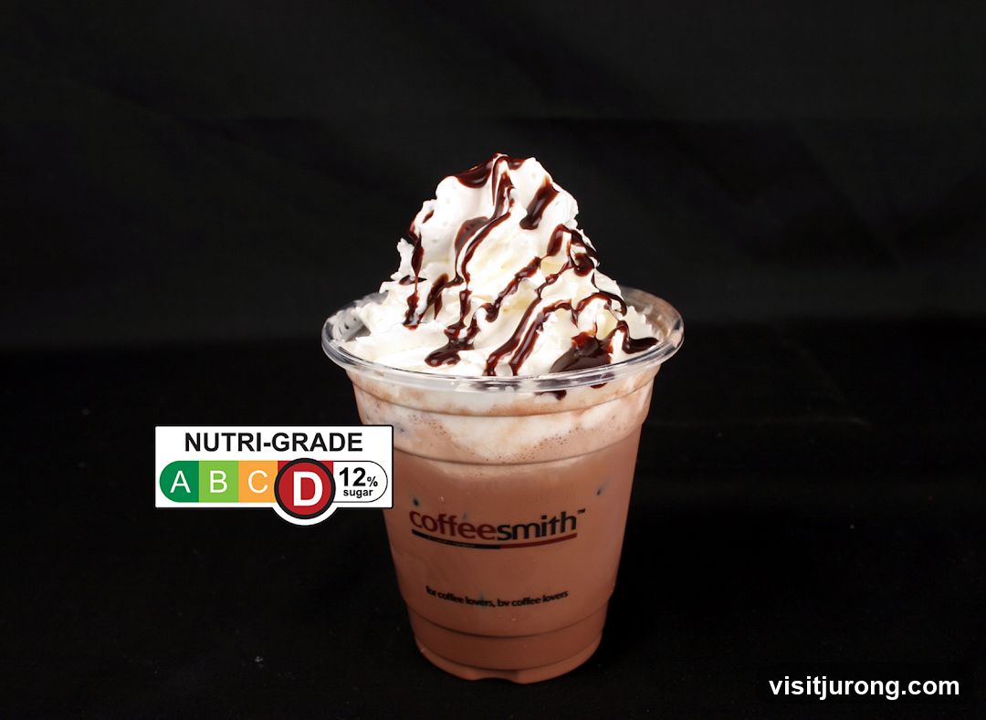 Chocolate Frappe with Whipped Cream