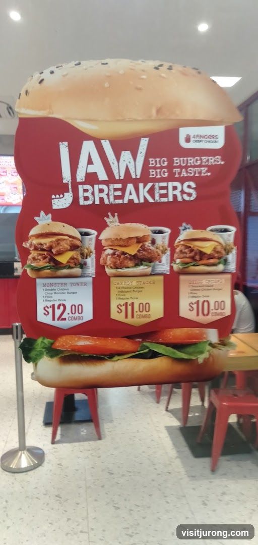 Burger Menu Display