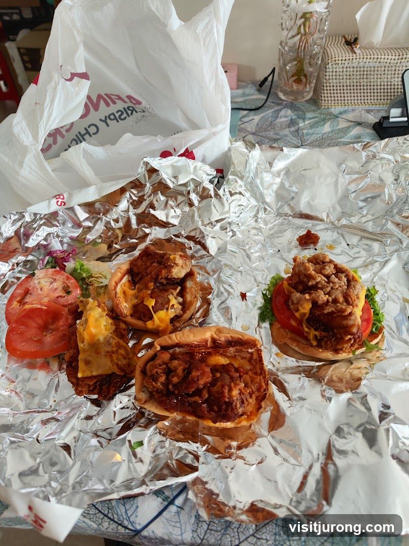 Crispy Chicken Burgers