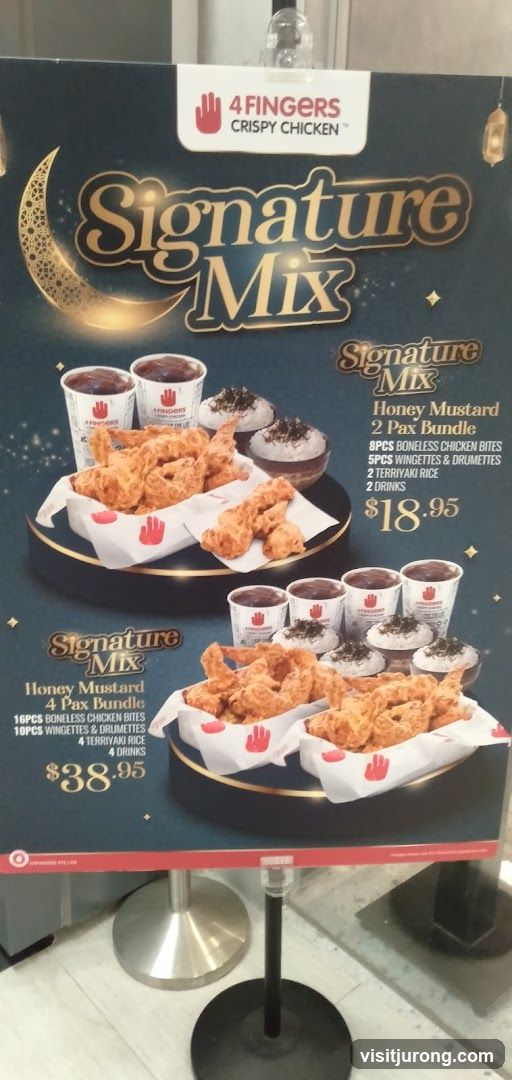 4 Fingers Crispy Chicken Signature Mix Promotion