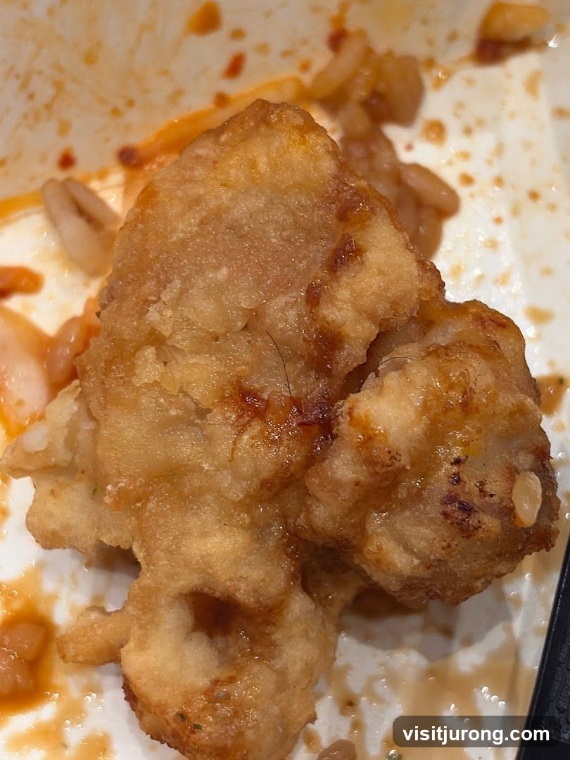 Fried Food with Sauce