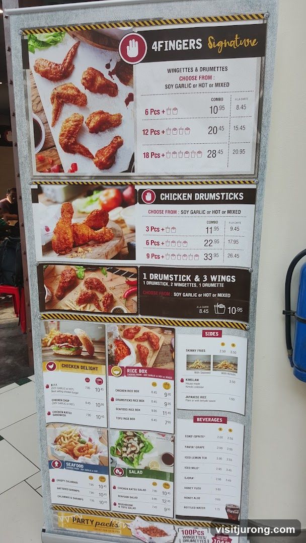 4FINGERS Menu