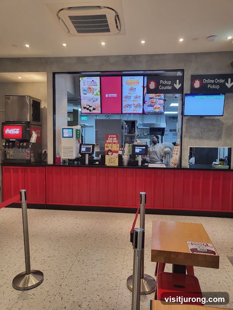 Restaurant Pickup Counter