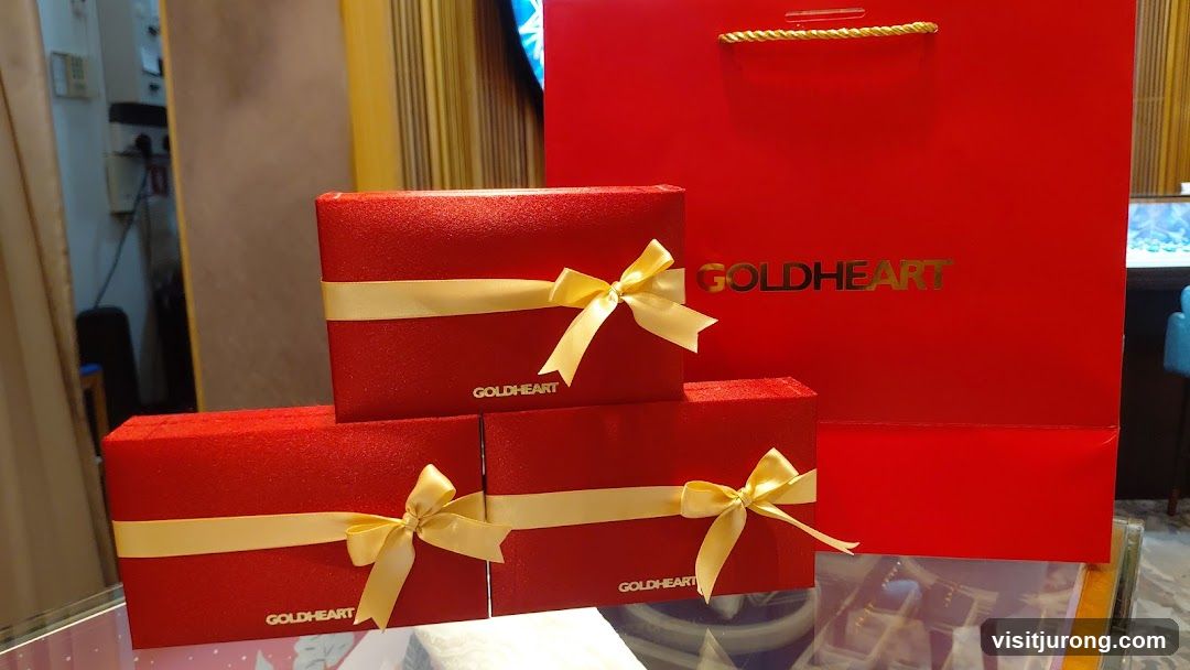 Goldheart Gift Boxes and Bag