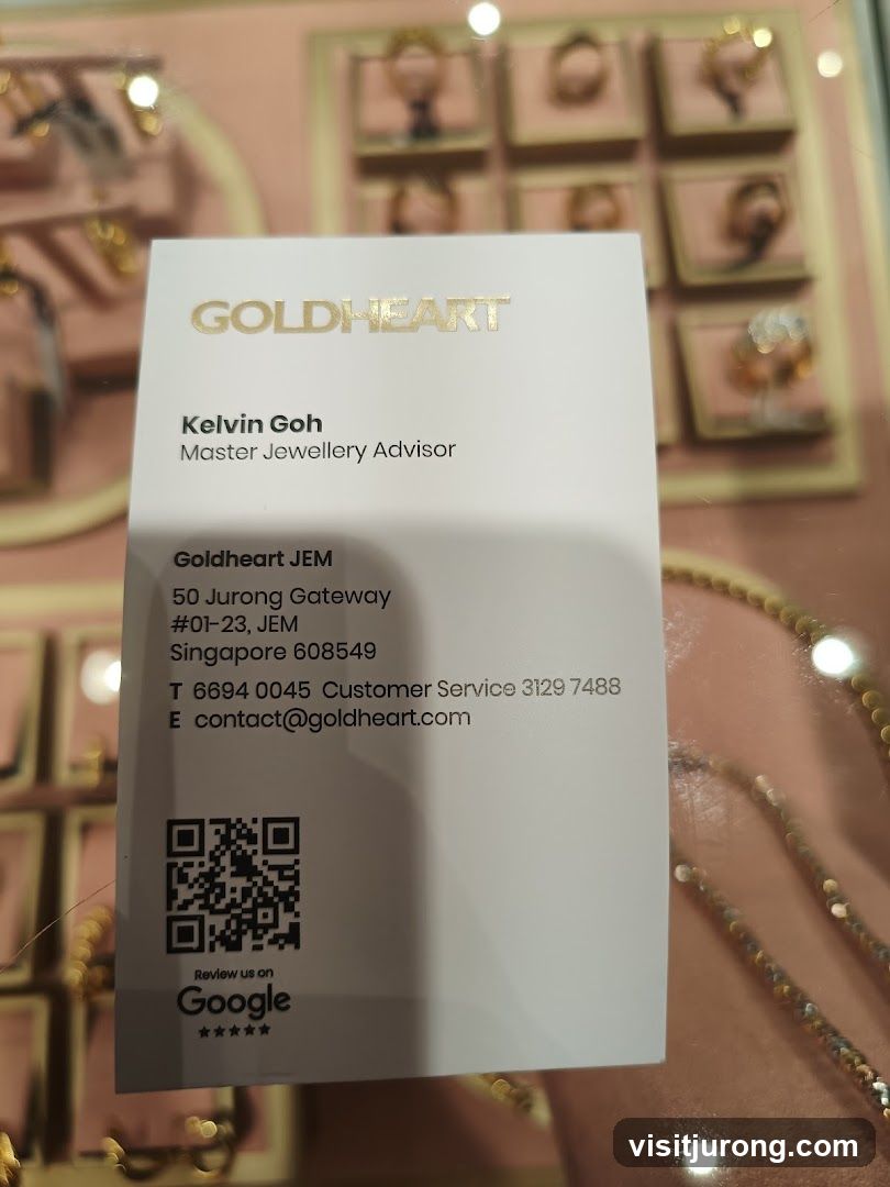 Goldheart Business Card
