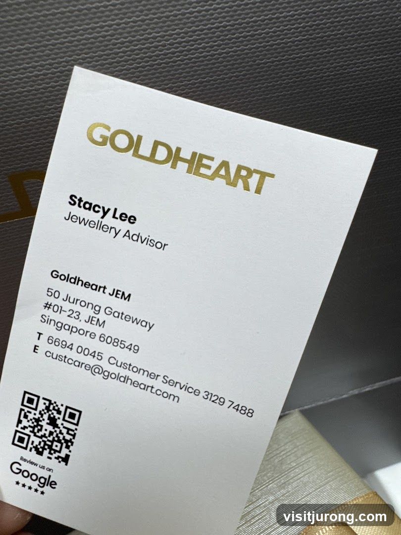 Goldheart Business Card